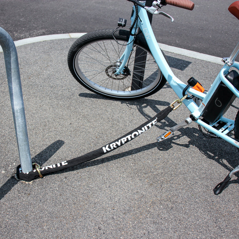 Load image into Gallery viewer, Kryptonite New York Cinch Ring Chain 1213 and Evolution Disc Lock Keyd 130cm