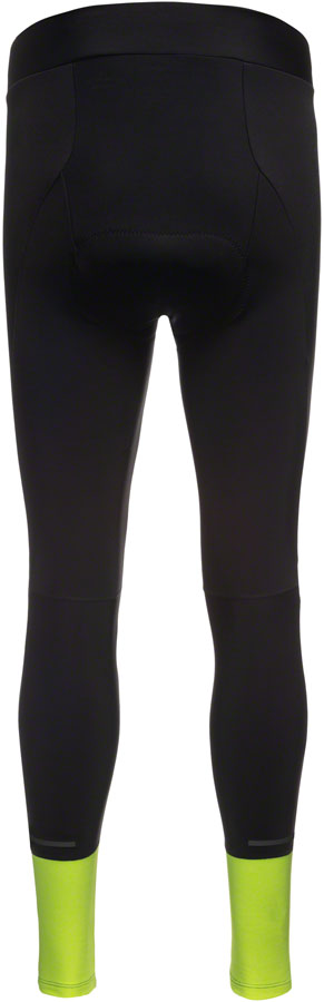 Load image into Gallery viewer, Gorewear Swiftride Thermo Tights - Black/Neon Yellow, Men's, Medium