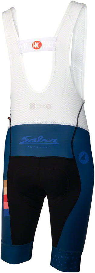 Load image into Gallery viewer, Salsa Team Polytone Men's Bib Short - Dark Blue, Small