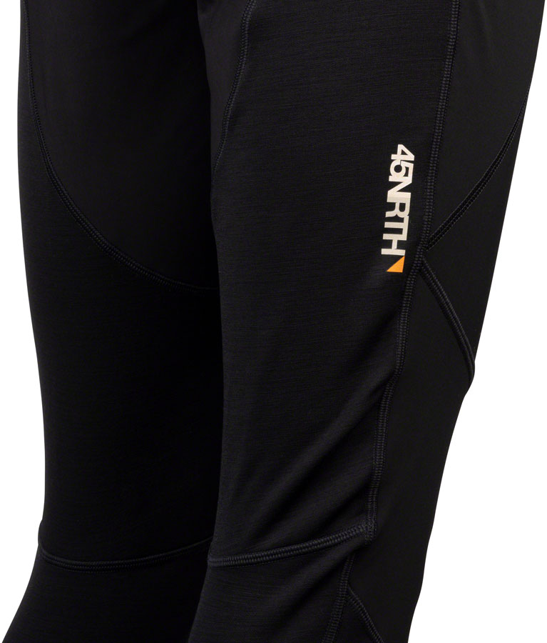 Load image into Gallery viewer, 45NRTH 2023 Naughtvind Bibs - Men's, Black, X-Small