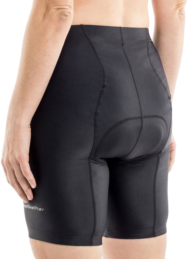 Load image into Gallery viewer, Bellwether O2 Womens Cycling Short Black Large Contour Chamois Included