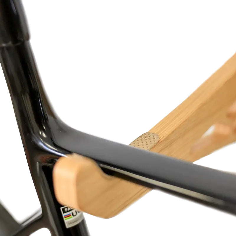 Load image into Gallery viewer, absoluteBLACK Premium Oak Bicycle Hanger NLS