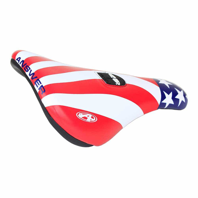 Load image into Gallery viewer, AnswerBMX Pro Saddle, Pivotal, American Flag