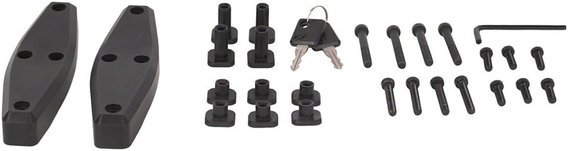 Load image into Gallery viewer, Kuat Piston SR Dual Ratchet Roof Bike Carrier - 1 Bike, Kashima Coat, Sandy Black