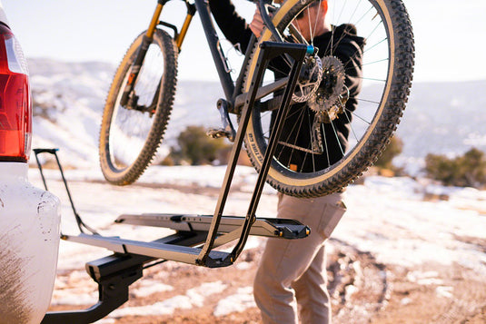 RockyMounts GuideRail Hitch Bike Rack - 2-bike,  1-1/4" Receiver, Black