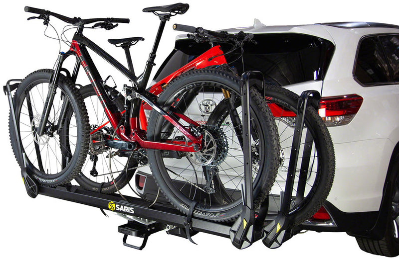 Load image into Gallery viewer, Saris MHS 1-Bike Hitch Rack Universal Base - 1-1/4" and 2" Receiver Up to 2 Bike