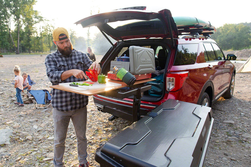 Load image into Gallery viewer, Yakima EXO Hitch System BackDeck Table Top - Bamboo