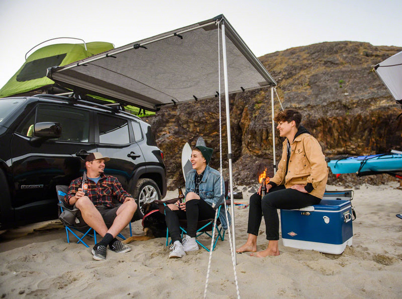 Load image into Gallery viewer, Yakima SlimShady Awning - Small, 4.5' No Tools Required To Install