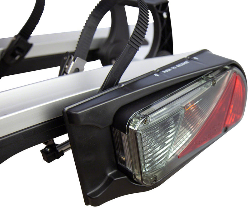 Load image into Gallery viewer, Saris Door County Hitch Rack With Electric Lift - 2" Receiver, 7-Pin Wire Plug