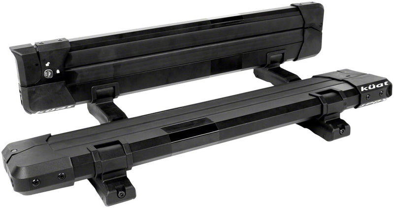 Load image into Gallery viewer, Kuat Switch Clamshell Flip Down Ski Rack - 6 Ski, Black