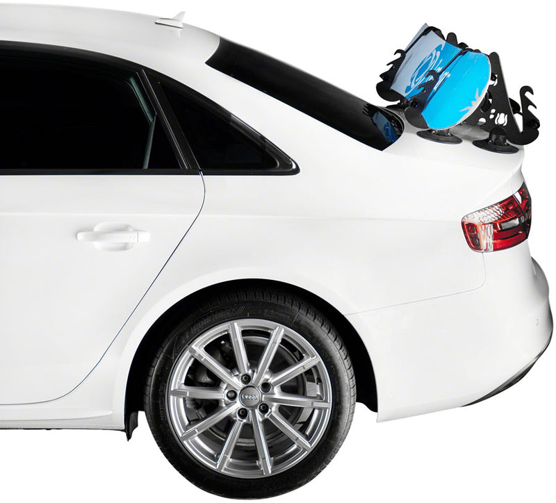 Load image into Gallery viewer, SeaSucker Pallavicini Ski Rack - Holds 2 Pair W/Poles, or 2 Snowboards, Black