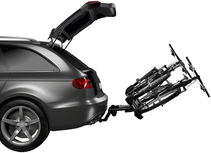 Load image into Gallery viewer, Thule EasyFold XT Hitch Bike Rack - 2-Bike, 1-1/4", 2" Receiver, Black