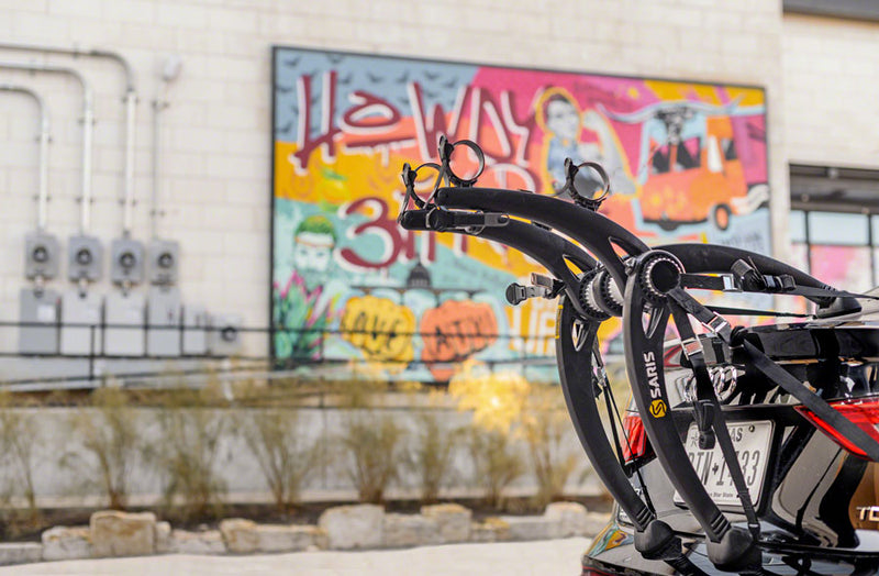 Load image into Gallery viewer, Saris Bones 2-Bike Trunk Rack Featuring Manufacturer Limited Lifetime Warranty