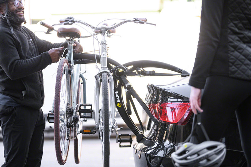 Load image into Gallery viewer, Saris Bones 2-Bike Trunk Rack Featuring Manufacturer Limited Lifetime Warranty