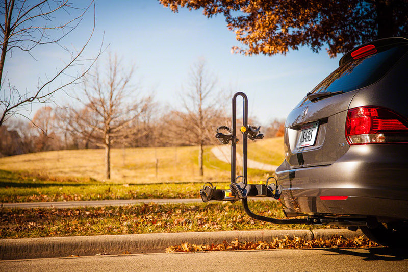 Load image into Gallery viewer, Saris Freedom 2 Bike Tray Mount Universal Hitch Rack 1 1/4", 2" Receiver Black