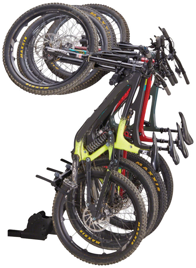 Load image into Gallery viewer, Yakima Hangover Hitch Bike Rack - 4-Bike, 2" Receiver, Black
