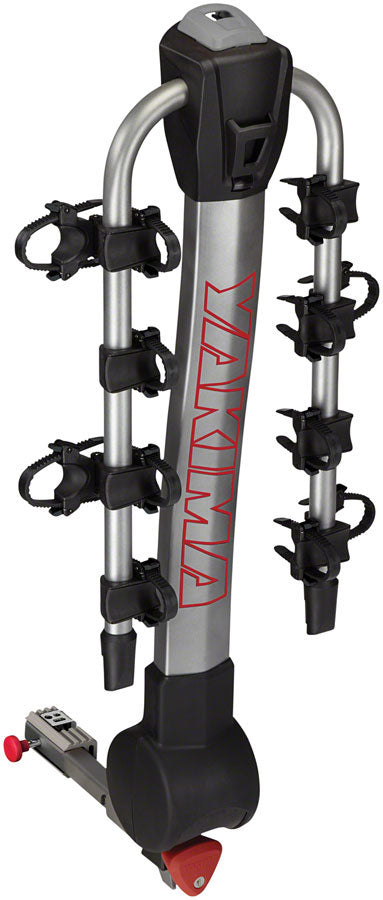 Load image into Gallery viewer, Yakima RidgeBack Hitch Bike Rack - 4-Bike, 1-1/4", 2" Receiver, Silver
