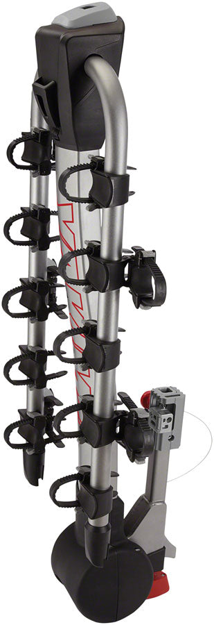 Load image into Gallery viewer, Yakima RidgeBack Hitch Bike Rack - 5-Bike, 1-1/4", 2" Receiver, Silver