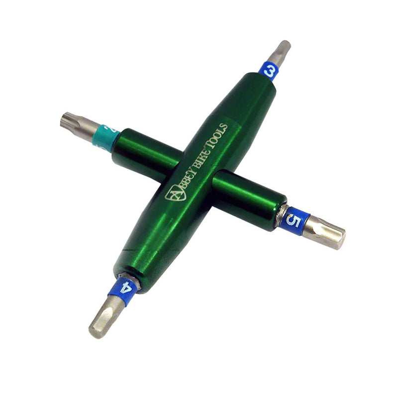 Load image into Gallery viewer, Abbey-Tools-4-Way-Multi-Tool-With-Bit-Set-Hex-Wrenches-HXTL0208
