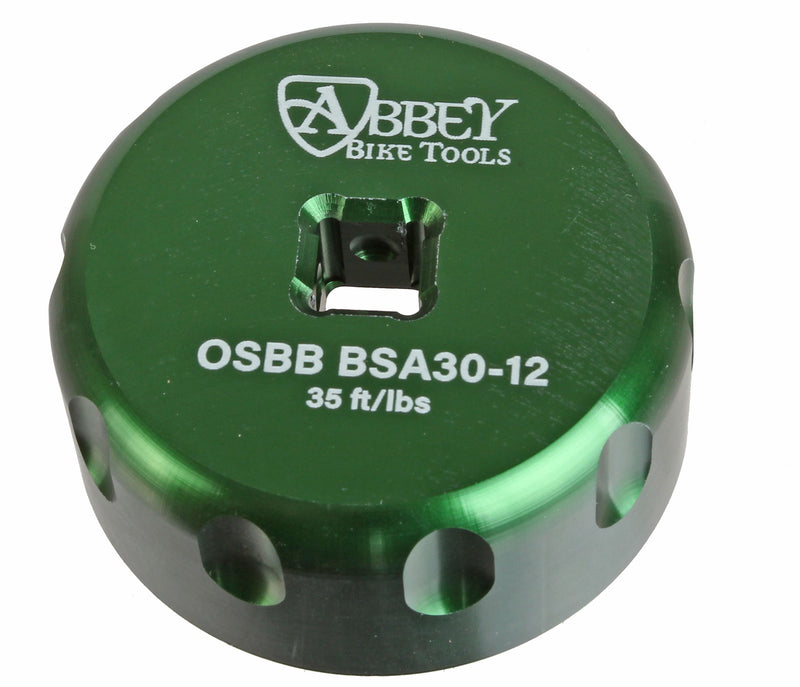 Load image into Gallery viewer, Abbey-Bike-Tools-Bottom-Bracket-Socket-BSA30-12-Notch-Single-Side-Bottom-Bracket-Tools-BBTL0201
