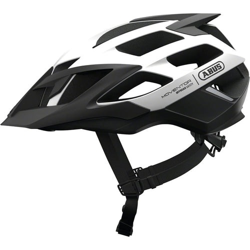 Abus-Moventor-Helmet-Medium-(52-57cm)-Half-Face--Zoom-Ace--Detachable-Visor--Ponytail-Compatible-White_HE5035
