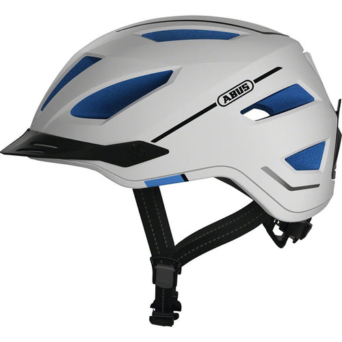 Abus-Pedelec-2.0-Helmet-Large-(56-62cm)-Half-Face--Visor--Zoom-Ace-Urban--Fidlock-Magnet-Strap-Buckle--Reflectors--With-Light-White_HE5042
