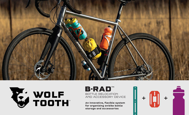 Load image into Gallery viewer, Wolf Tooth B-RAD Accessory Strap Mount Includes Strap, Base Plate & Bolts
