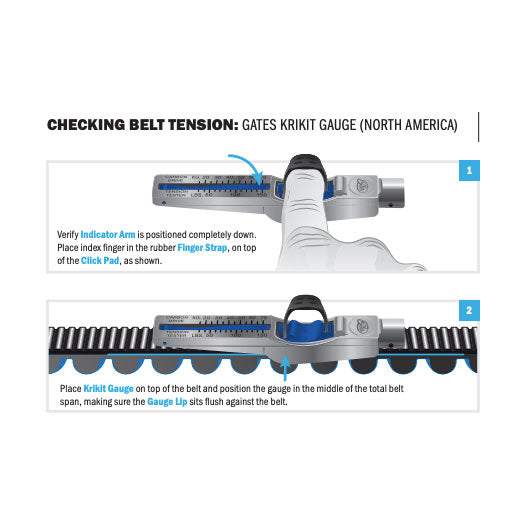 Load image into Gallery viewer, Gates Carbon Drive KRIKIT Bicycle Belt Drive Tension Meter Calculator Gauge