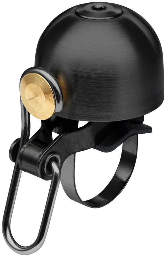 Load image into Gallery viewer, Spurcycle Original Bell - 22.2 - 31.8mm, Black/Gold
