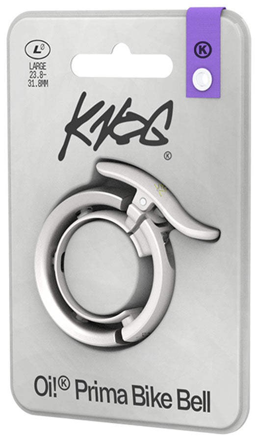 Load image into Gallery viewer, Knog Oi Prima Bell - Primer Gray, Large
