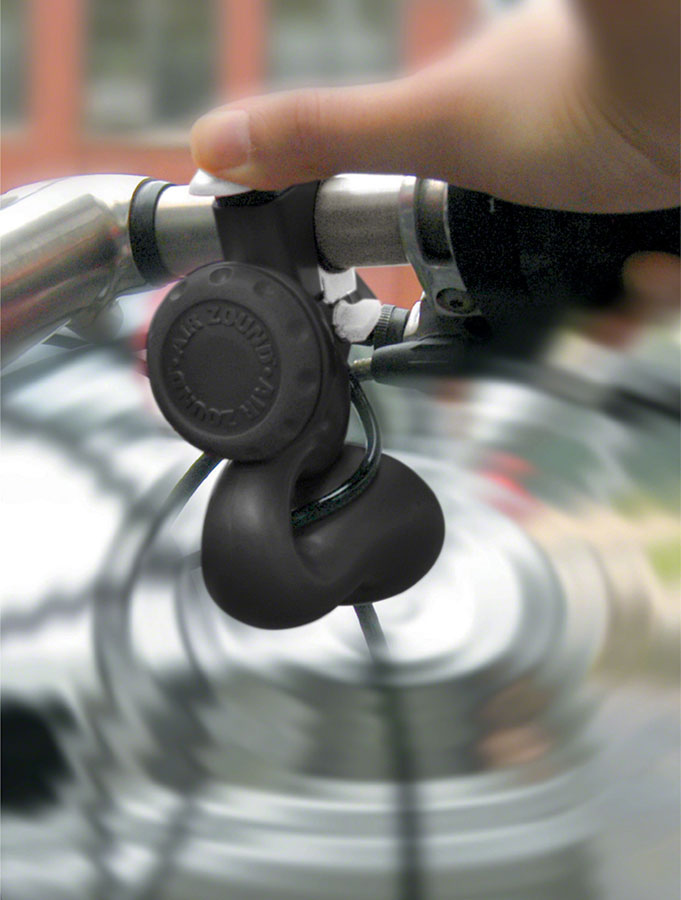 Load image into Gallery viewer, Delta AirZound Rechargable Air Powered Horn 115 db Clamp, 22-26mm Bar, Plastic