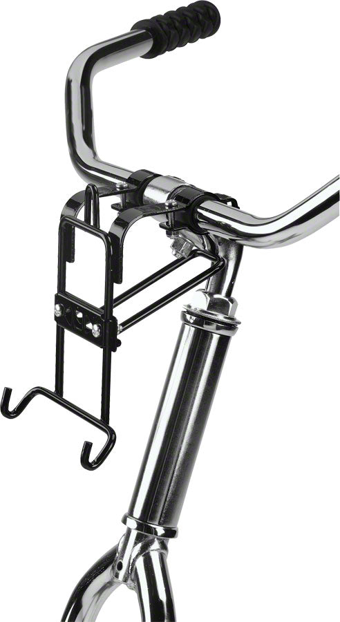 Load image into Gallery viewer, Wald 3114 Front Quick Release Basket with Bolt-On Mount: Gloss Black