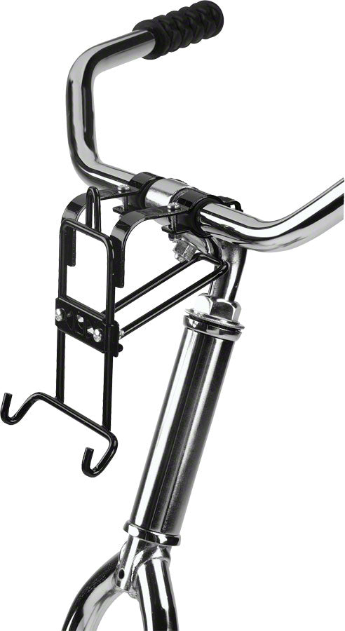 Load image into Gallery viewer, Wald 3133 Front Quick Release Basket with Bolt-On Mount: Gloss Black