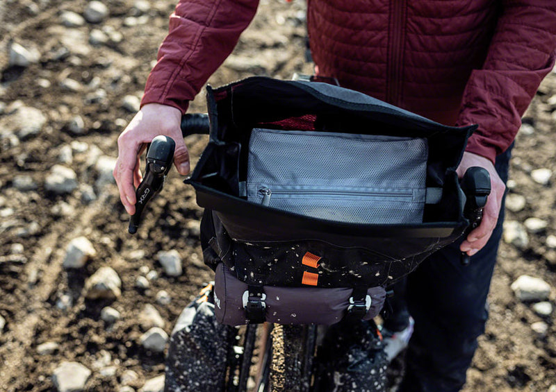 Load image into Gallery viewer, Ortlieb Quick Release Handlebar Pack Inner Organizer Pocket, Gray