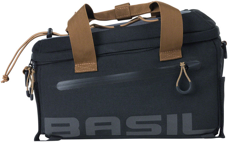 Load image into Gallery viewer, Basil Miles Trunk Bag - 7L, Black Removable Shoulder Strap Included
