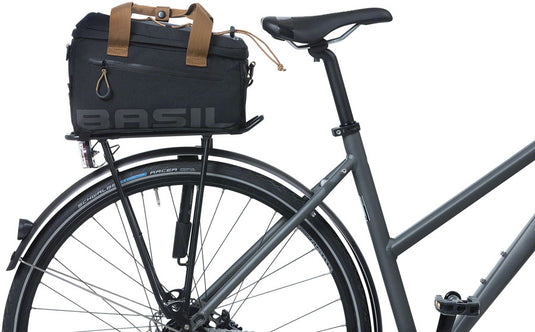 Basil Miles Trunk Bag - 7L, Black Removable Shoulder Strap Included