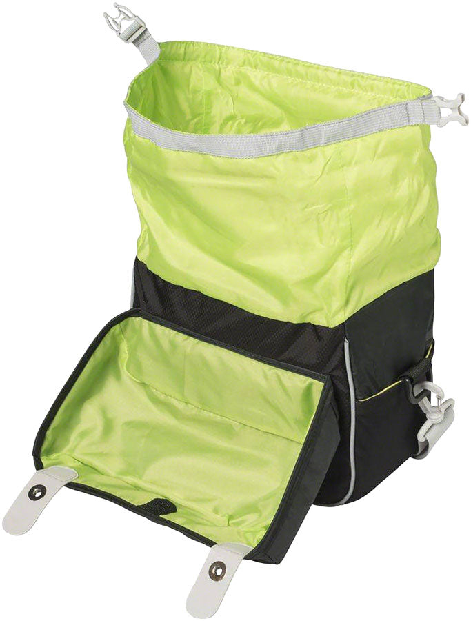 Load image into Gallery viewer, Basil Miles Handlebar Bag - 6L, KLICKfix Mount, Black