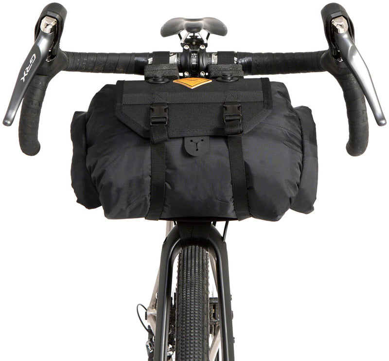 Load image into Gallery viewer, Restrap Bar Bag Handlebar Bag - Large, Black/Black