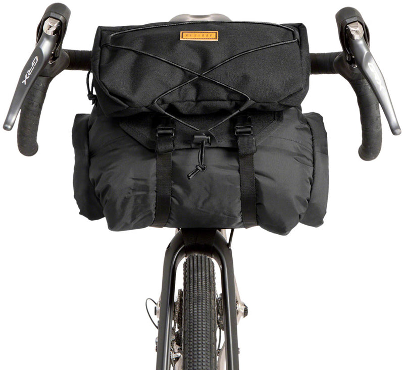 Load image into Gallery viewer, Restrap Bar Bag Handlebar Bag - Large, Black/Black