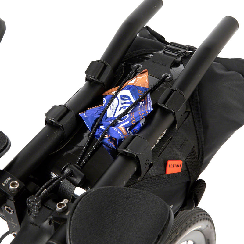 Load image into Gallery viewer, Restrap Race Aero Handlebar Bag - Black
