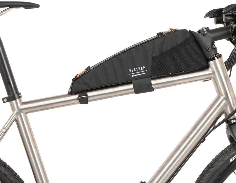 Load image into Gallery viewer, Restrap-Race-Top-Tube-Bag-Top-Tube-Stem-Bag-Waterproof-Reflective-Bands-TSBG0122