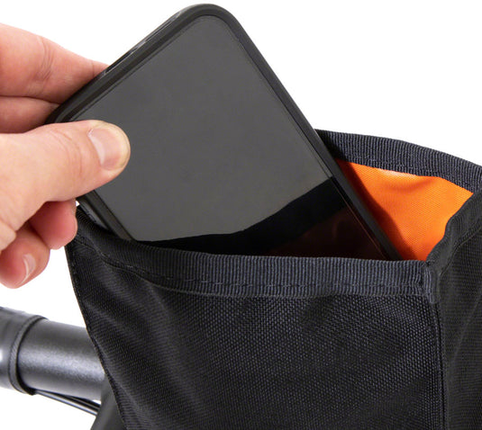 Restrap Tech Handlebar Bag - Small, Black