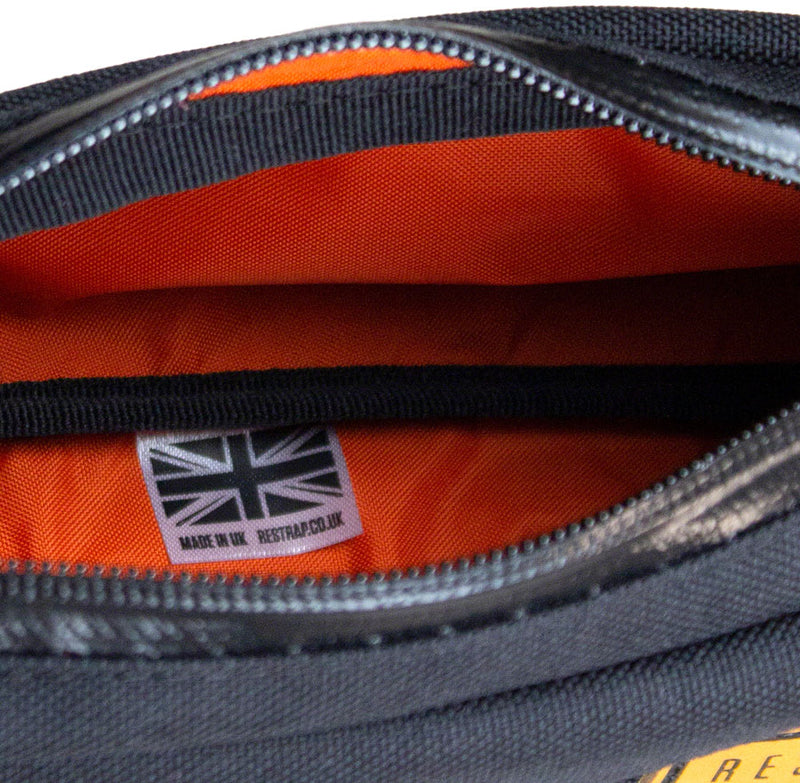 Load image into Gallery viewer, Restrap Strap-On Top Tube Bag - Black