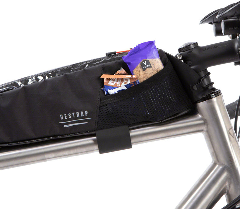 Load image into Gallery viewer, Restrap Race Top Tube Bag - Long, 2L, Black