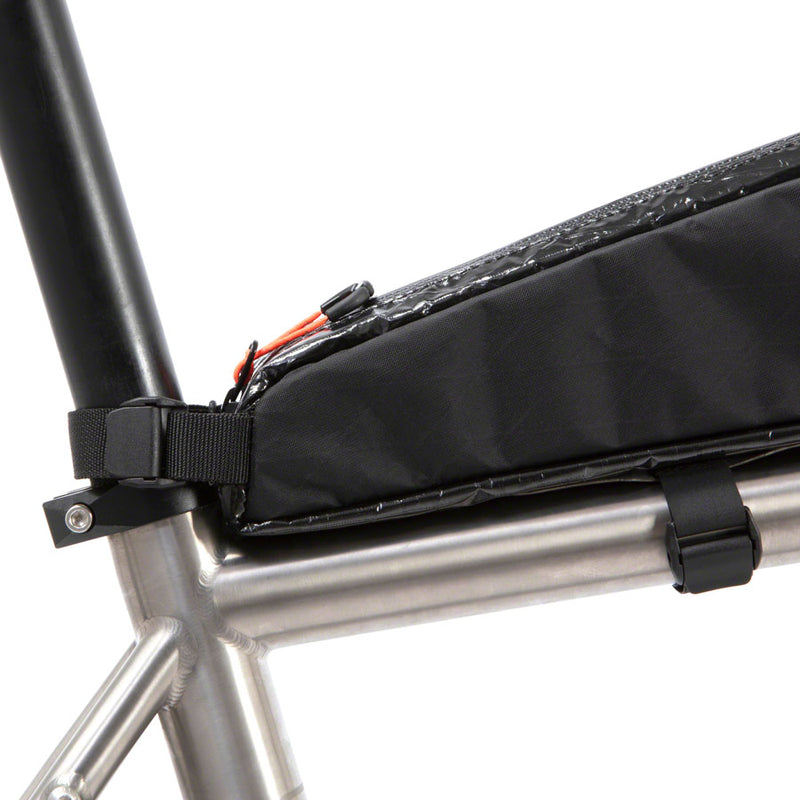 Load image into Gallery viewer, Restrap Race Top Tube Bag - Long, 3L, Black

