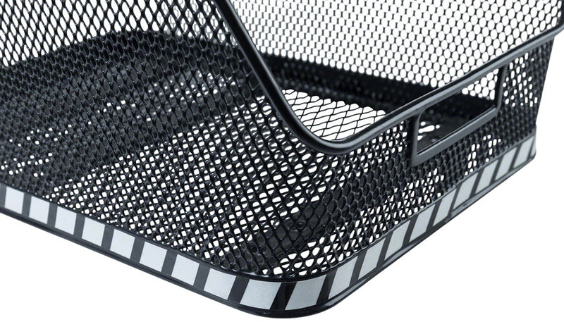 Load image into Gallery viewer, Basil Class Rear Basket - Black Made From Hard-Wearing Steel