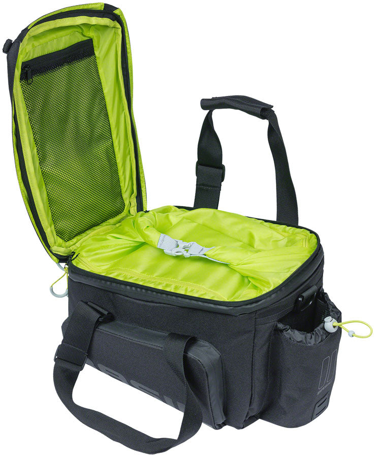 Load image into Gallery viewer, Basil Miles XL Pro Trunk Bag - 9-36L, MIK Mount, Black/Lime
