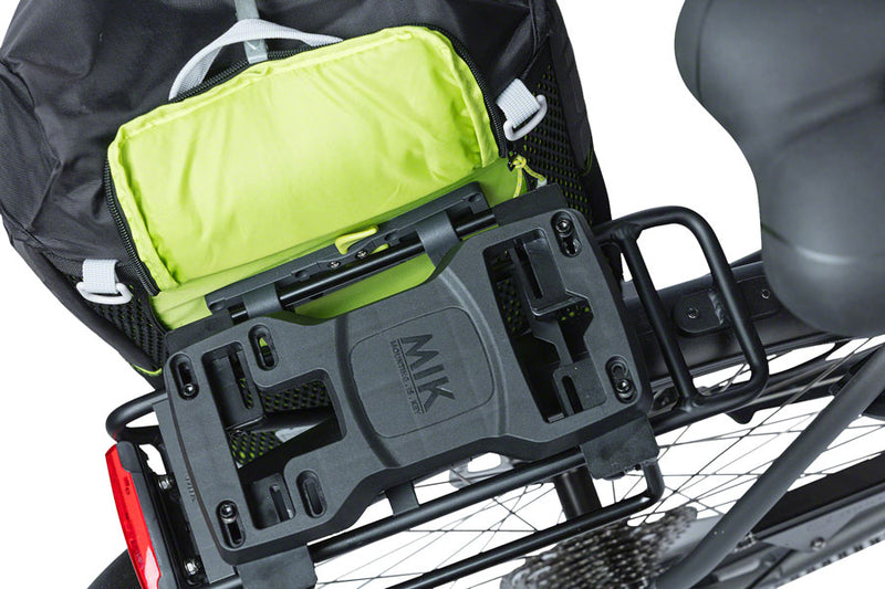 Load image into Gallery viewer, Basil MIK Pannier Mounting Rails, Black Easy To Remove & Attach Bags & Baskets
