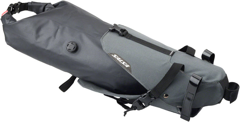 Load image into Gallery viewer, Salsa EXP Series Saguaro Seat Bag - Medium, Gray