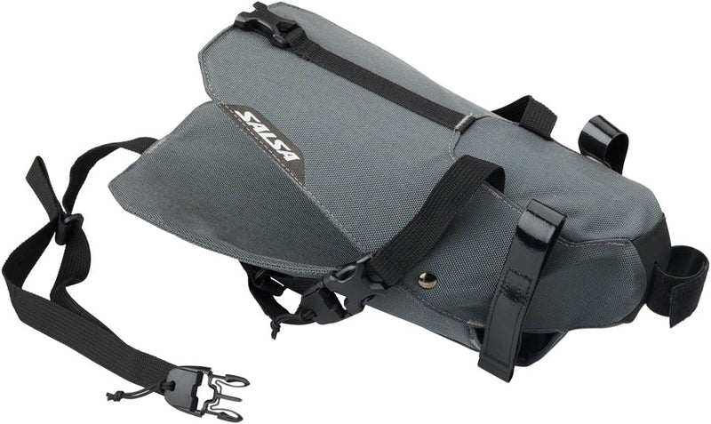 Load image into Gallery viewer, Salsa EXP Series Saguaro Seat Bag - Medium, Gray